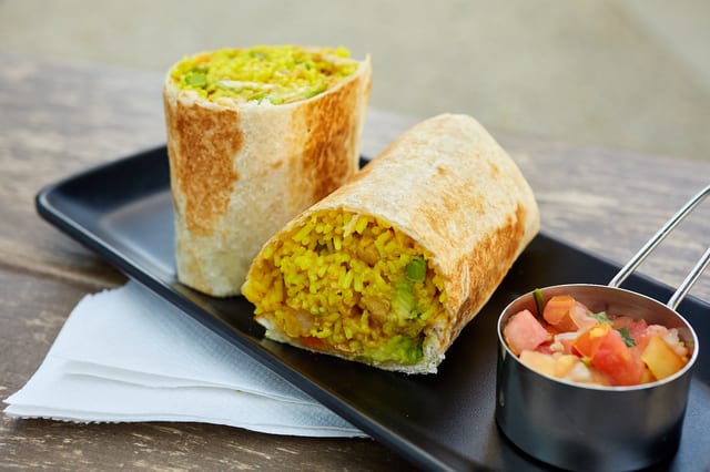 The Maharani Burrito.