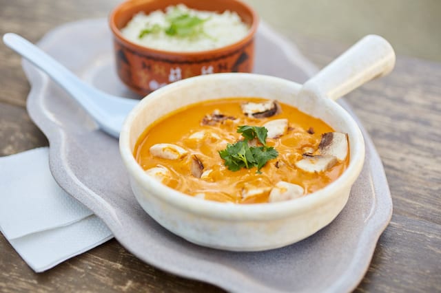 Vegan Vegetable Mushroom Masala.