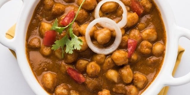 Vegan Chana Masala.